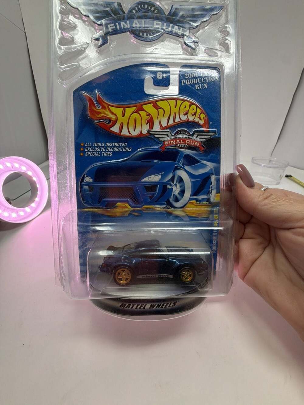 Hot Wheels Porsche 911 Final Run 2001 Last Production Run Blue